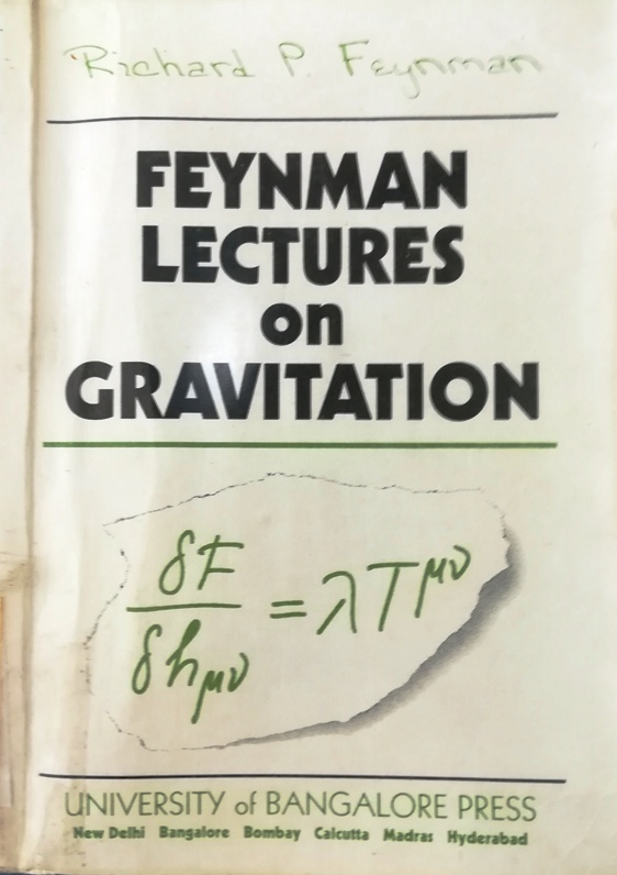 Feynman lectures on gravitation