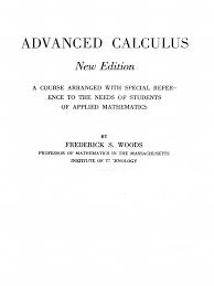 Advanced calculus
