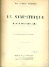 Portada del llibre Jonnesco T. Le sympathique cervico-thoracique. Paris: Masson, 1923.