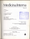 Portada de <<Medicina Interna. 8a edición. Reimpressión de México.>>