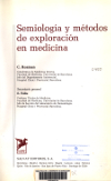 Portada de <<Semiología y métodos de exploración en medicina>>