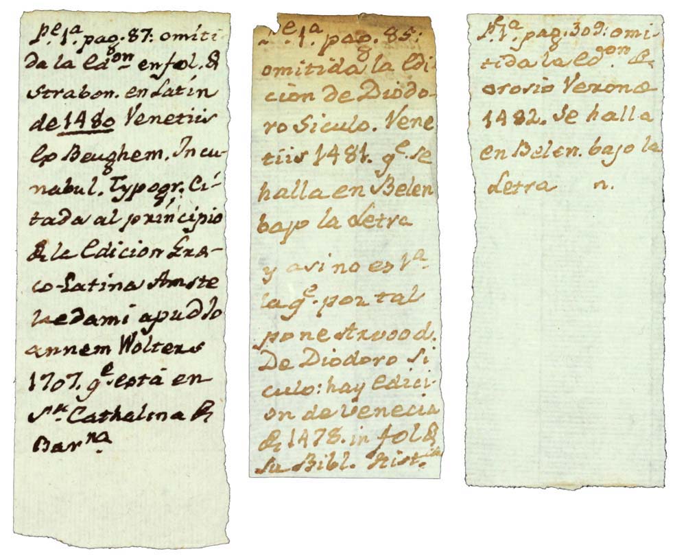 Nota trobada a Degli autori classici sacri profani greci e latini biblioteca portatile