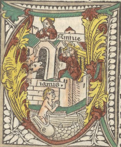 02. Bíblia de Zainer, lletra inicial (1475)