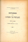 Portada del llibre: Estudios sobre la rabia y su profilaxis : 1887 á 1889.