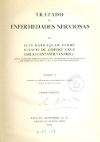 Portada del llibre Barraquer Ferré L, Gispert I de, Castañer Vendrell E. Tratado de enfermedades nerviosas. Barcelona [etc.]: Salvat, 1936.