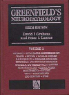 Portada del llibre Greenfield JG, Graham DI, Lantos PL. Greenfield’s neuropathology. London [etc.]: Arnold, 1997.