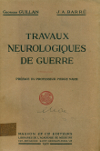 Portada del llibre Guillain G, Barré JA. Travaux neurologiques de guerre. Paris: Masson, 1920.