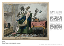 Reproducció de l'obra: El mal de cap. George Cruikshank (1792-1878). Gravat, 1830. NATIONAL LIBRARY OF MEDICINE, BETHESDA, MARYLAND.