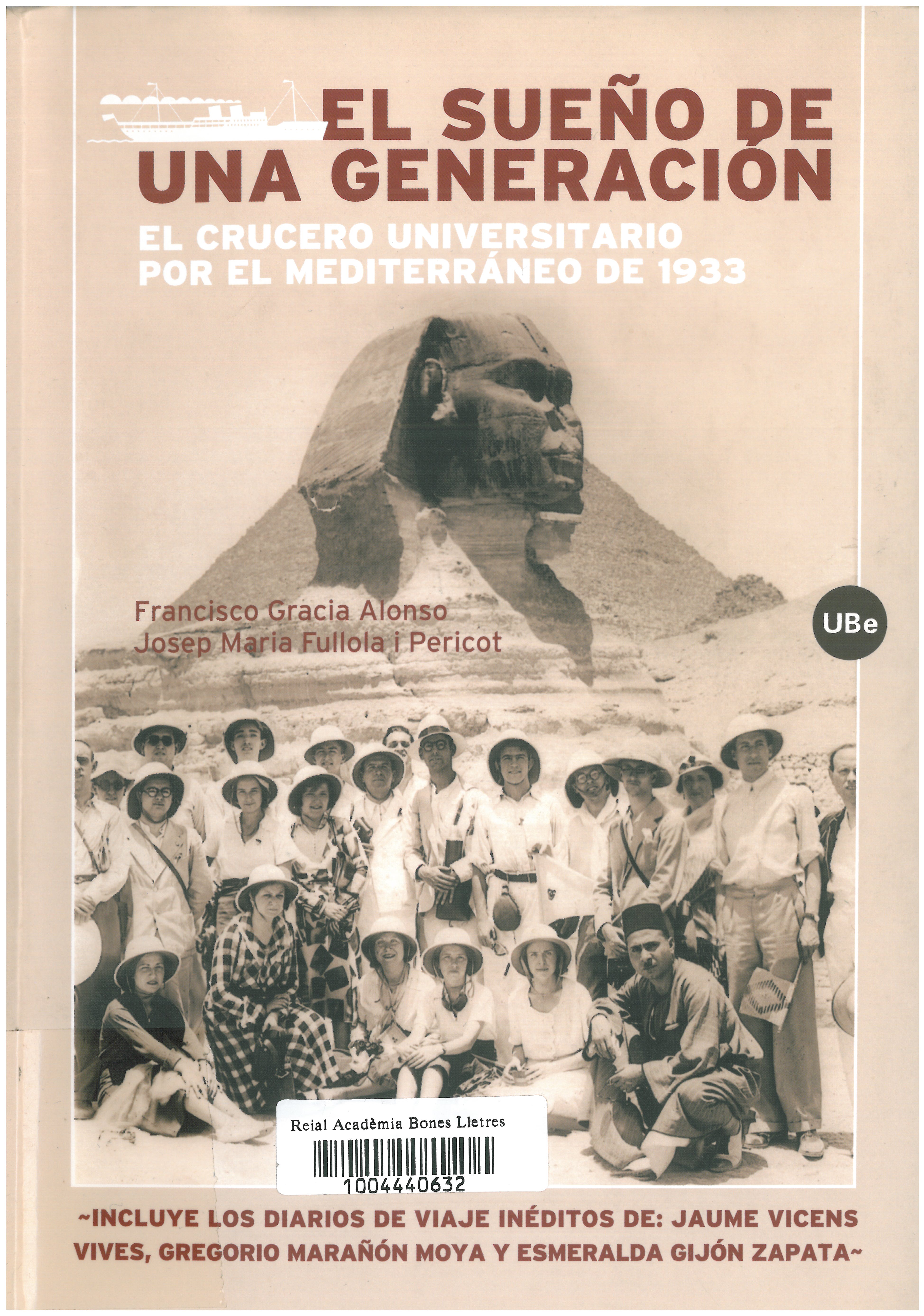 9. Estudi detallat del Creuer del 1933.