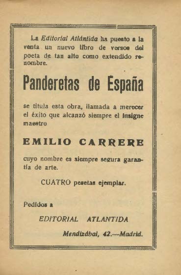 La Novela de Hoy, 326. Agost 1928