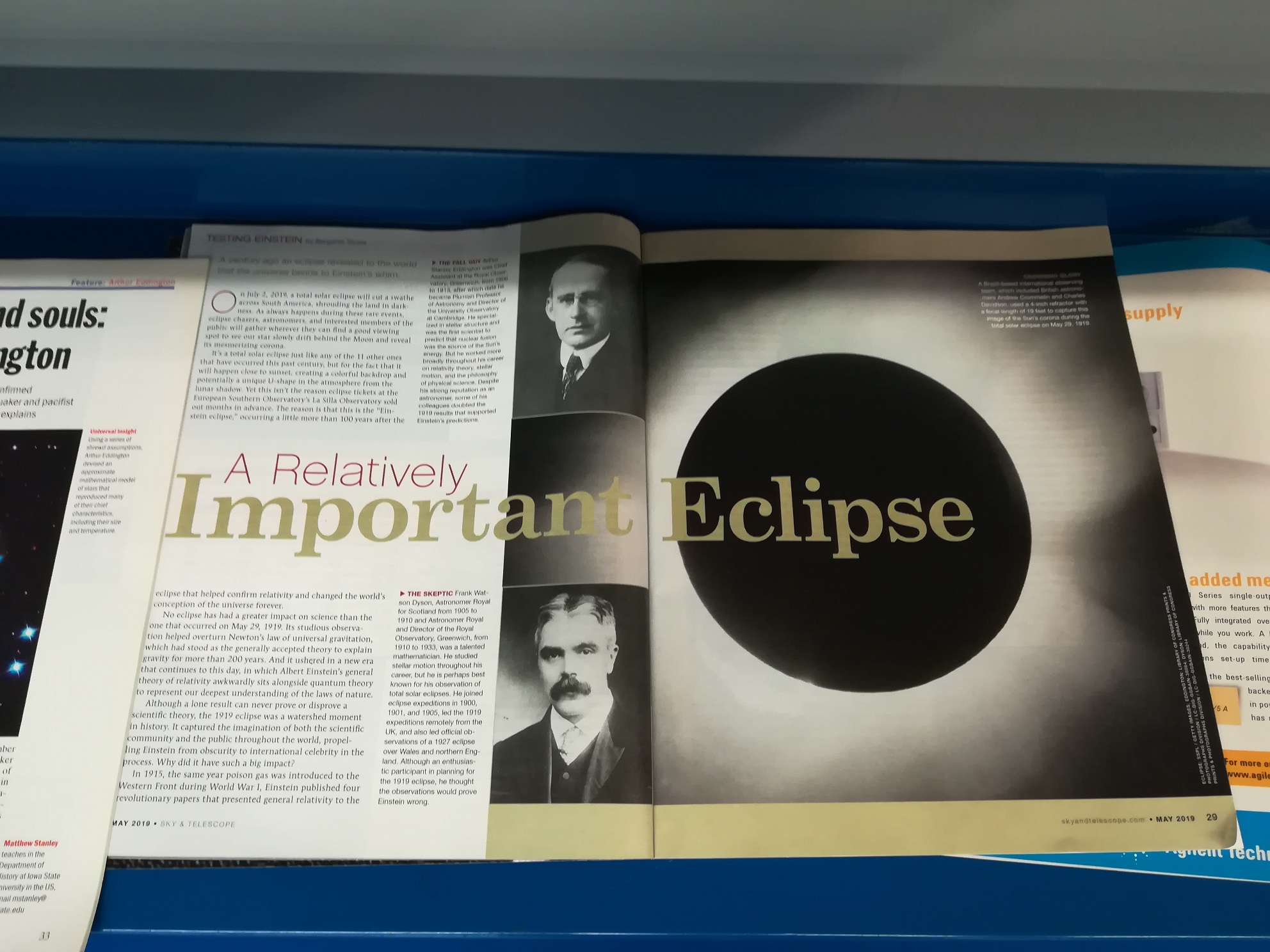 100 anys de l’eclipsi que va donar la raó a Einstein