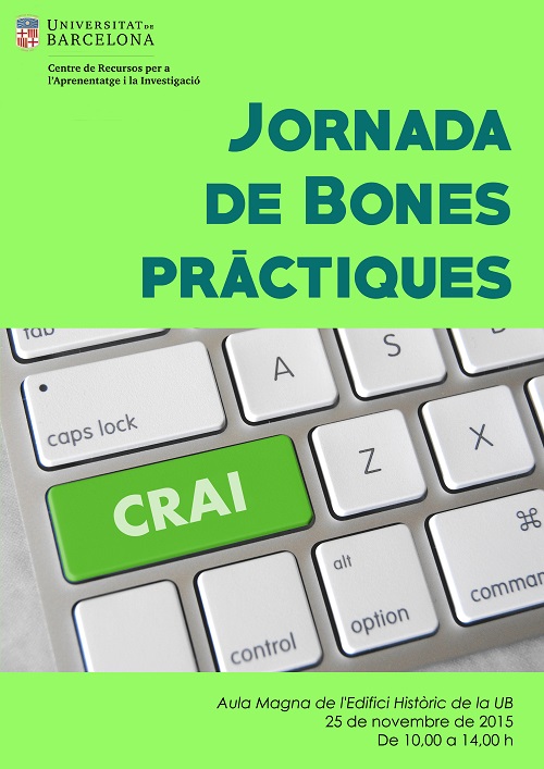 Jornada Bones Pràctiques CRAI Biblioteca
