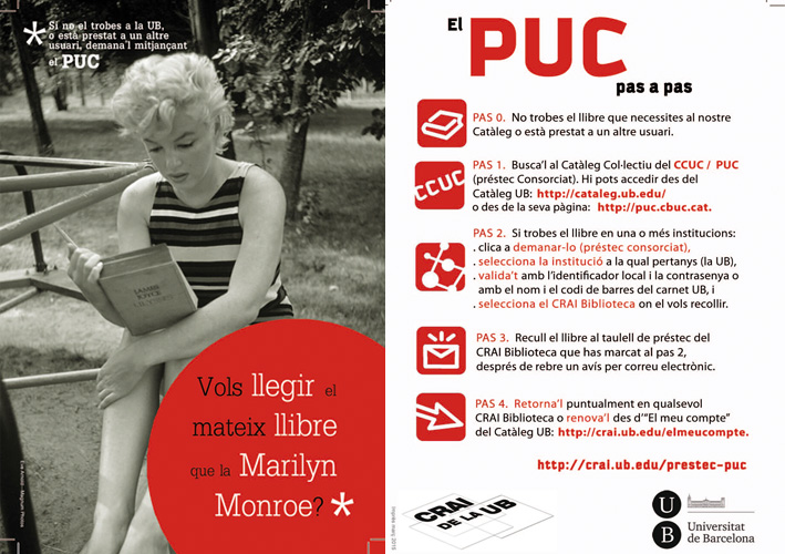 Campanya per promoure el préstec consorciat PUC. Segona edició: El PUC pas a pas