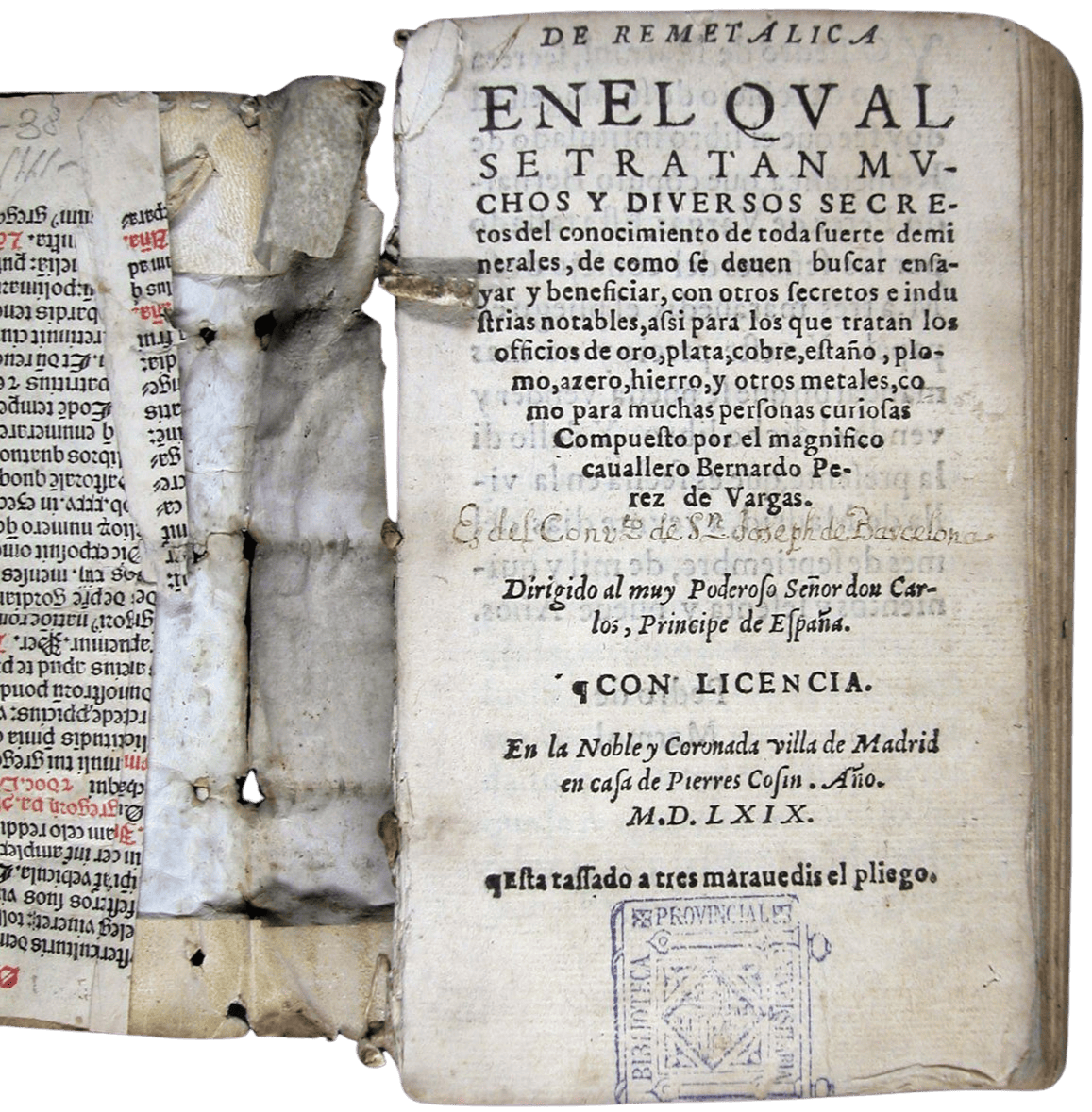 Pérez de Vargas, Bernardo. De re metalica