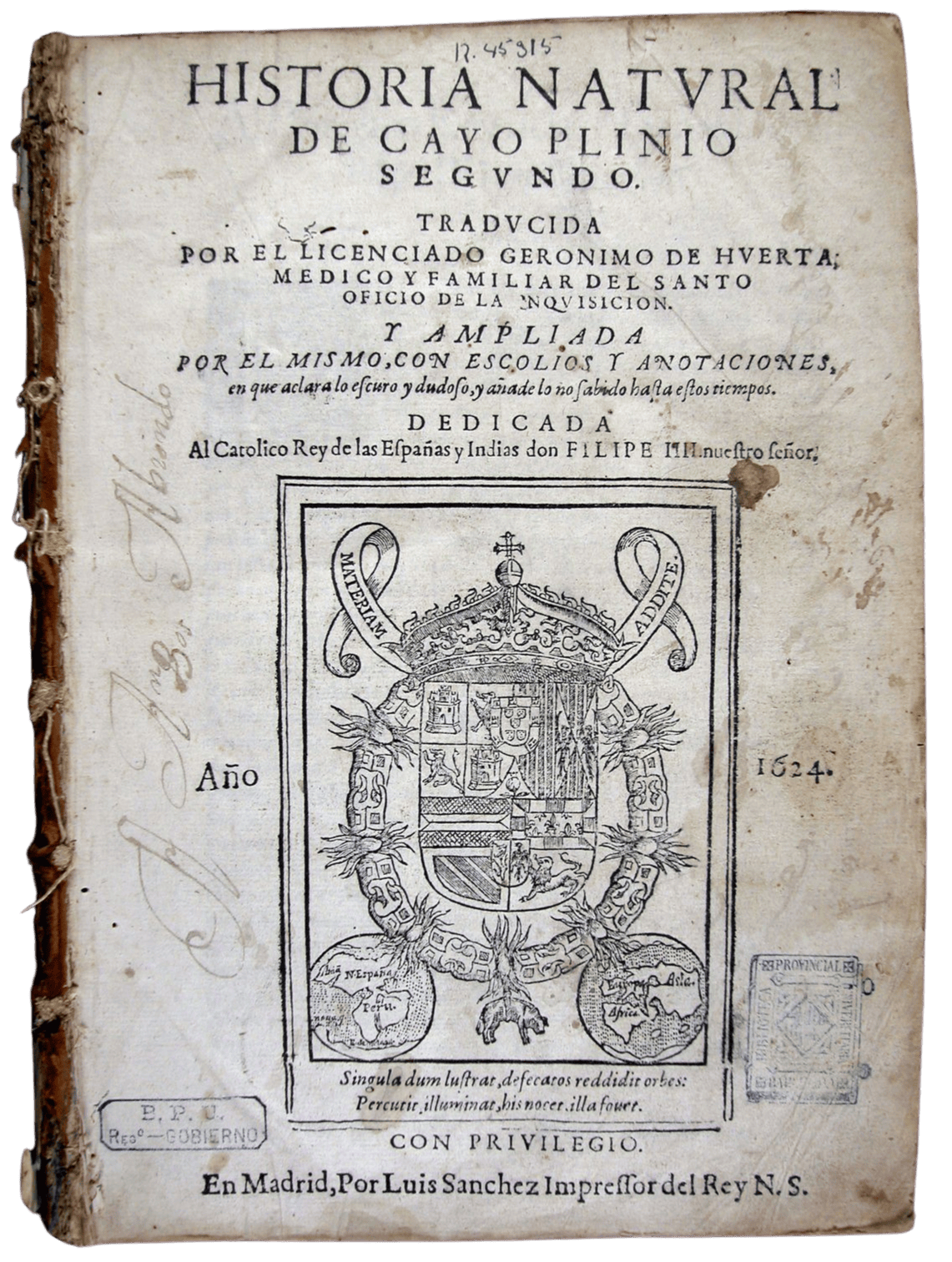 Plini Segon, Gai. Historia natural