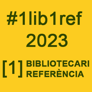 El CRAI de la UB s'adhereix a la campanya #1Lib1Ref 2023