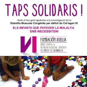 Gran èxit del projecte de recollida de taps solidaris de la Fundación Noelia