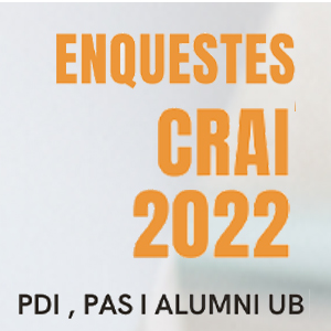 Enquestes de satisfacció 2022 per als col·lectius PAS, PDI i Alumni de la UB 