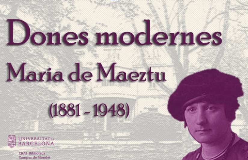Exposició virtual Dones modernes María de Maeztu