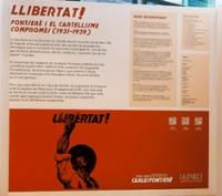 Exposició Llibertat! Fontserè i el cartellisme compromès (1931-1939) amb la participació del CRAI Biblioteca del Pavelló de la República