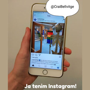 Nou compte d’Instagram al CRAI de la UB: @CraiBellvitge