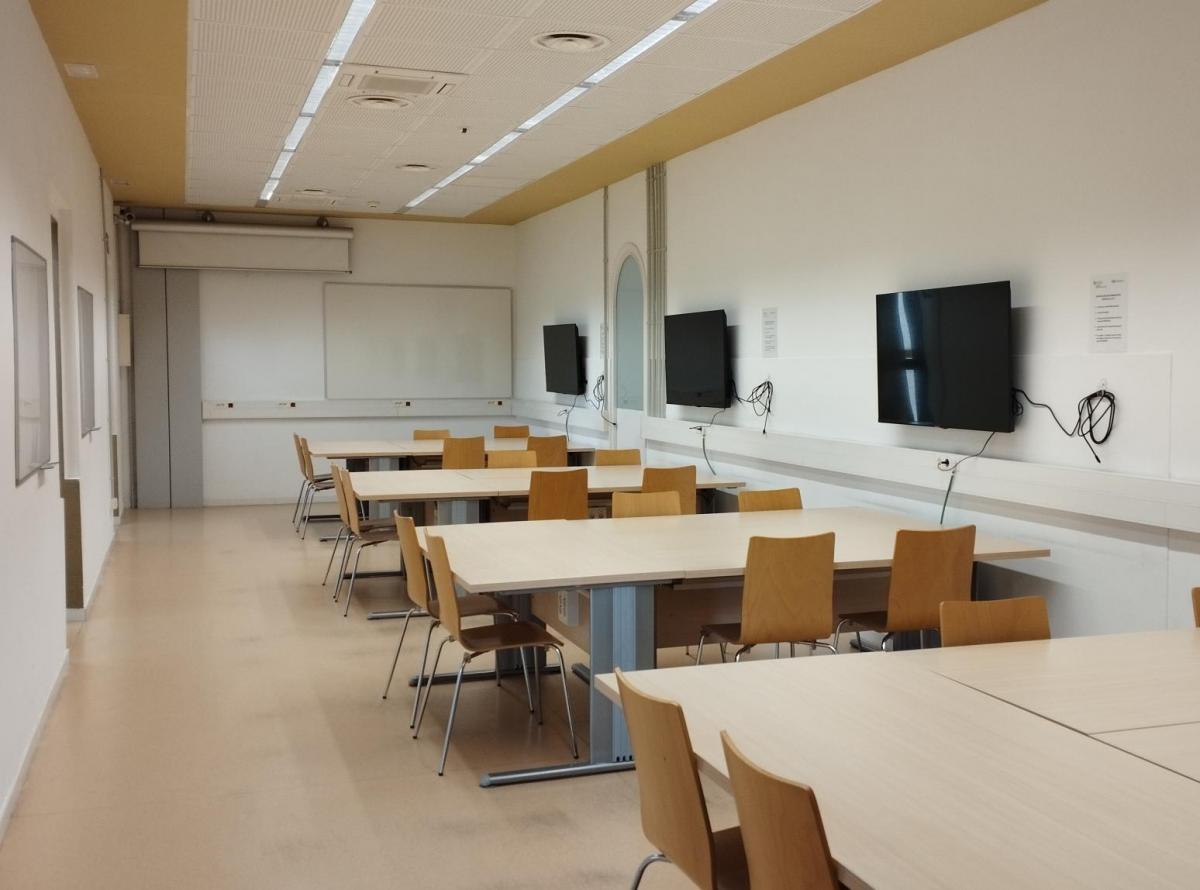 Nova sala de treball al CRAI Biblioteca de Farmàcia i Ciències de l’Alimentació Campus Torribera