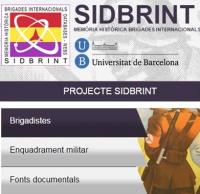 Presentació a l'Aula Magna de la Universitat de Barcelona del portal SIDBRINT