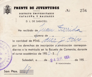 Nou material d’arxiu rebut al CRAI Biblioteca del Pavelló de la República: el Fons Personal Família Tarrida