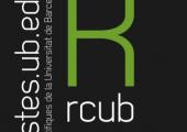 Postal promocional del portal de revistes científiques RcUB (2013)