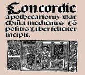 Concordie apothecariorum Barchinone: 500 anys