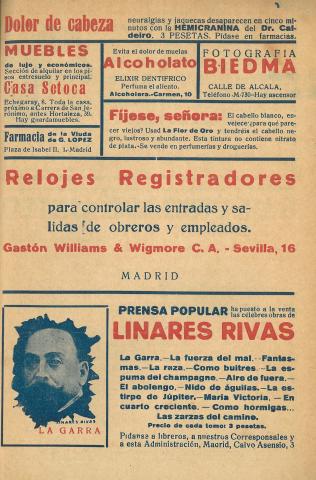 La Novela Corta, 275. Març 1921