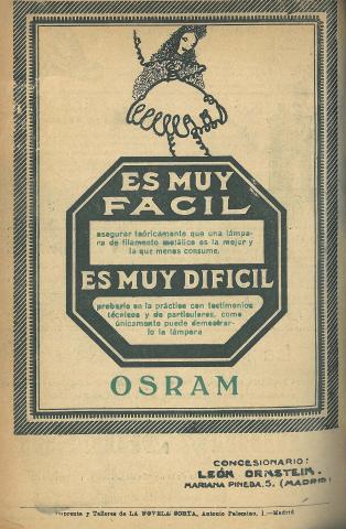 La Novela Corta, 75. Juny 1917