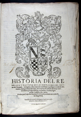 Mármol Carvajal, Luis del