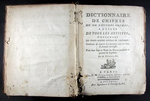 Pouget, Jean-Henri-Prosper. Dictionnaire de chifres