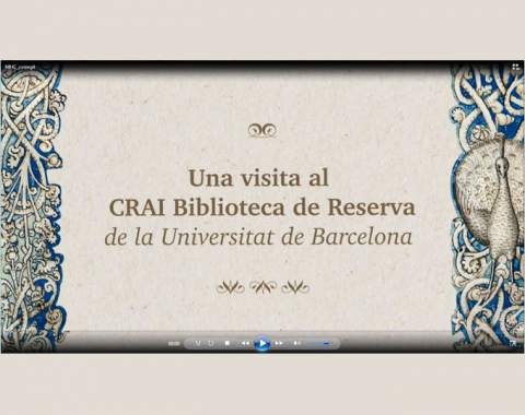 Col·laboració en l'exposició al Museu d'Història de Catalunya &quot;Els plaers de mirar. Tresors bibliogràfics de la Universitat de Barcelona&quot;