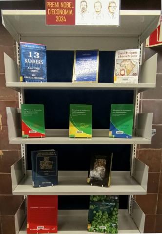 El CRAI Biblioteca d'Economia i Empresa ofereix la bibliografia dels guardonats amb el Premi Nobel d'Economia 2024