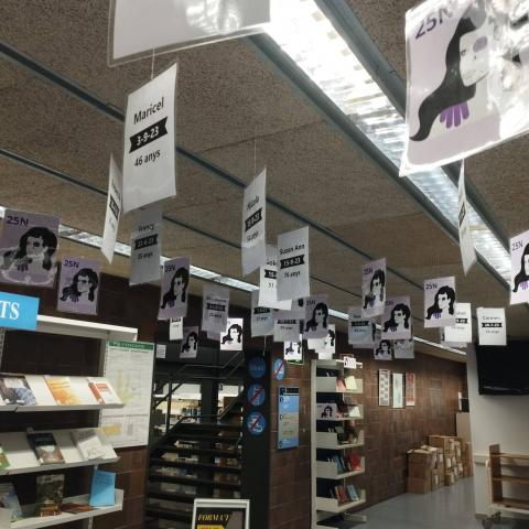 Cartells per visibilitzar la violència de gènere al CRAI Biblioteca d’Economia i Empresa