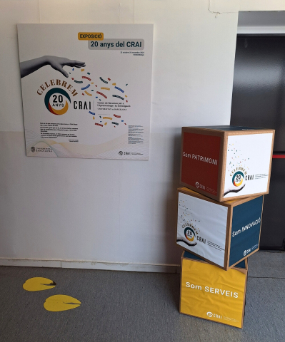 L'exposició &quot;20 anys del CRAI&quot; al CRAI Biblioteca de Biologia