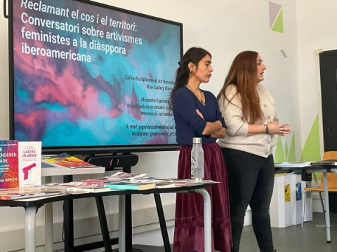 Activitat &quot;Reclamant el cos i el territori&quot;