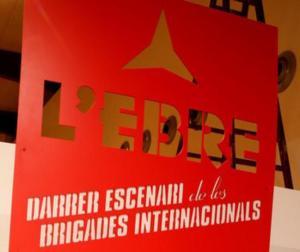 Exposició L'Ebre. Darrer escenari de les Brigades Internacionals, amb la participació del CRAI Biblioteca del Pavelló de la República