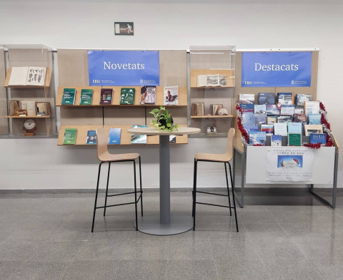 Nous espais del CRAI Biblioteca de Ciències de la Terra