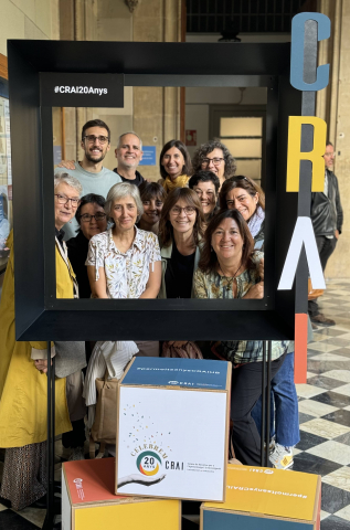 Exposició «20 anys del CRAI»