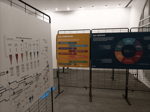 El CRAI Biblioteca del Campus Mundet acull l’exposició &quot;20 anys del CRAI&quot;