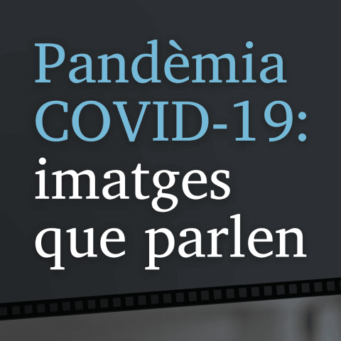 Exposició "La pandèmia COVID-19: imatges que parlen" al CRAI Biblioteca del Campus Bellvitge