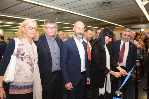 Acte d'inauguració de l'exposició Irving Langmuir i el naixement de la Ciència de Superfícies