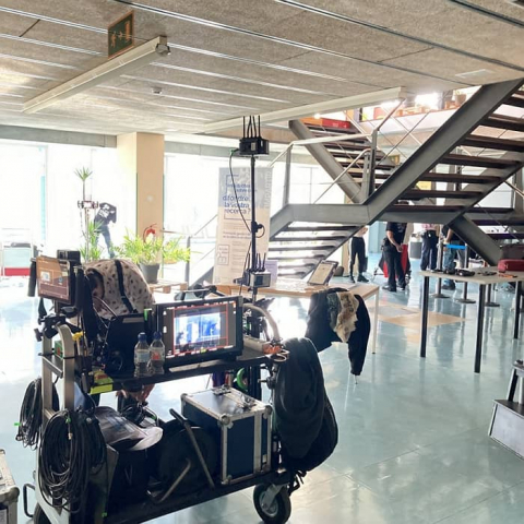 El CRAI Biblioteca del Campus Bellvitge acull la filmació del llargmetratge &quot;Ruido&quot;