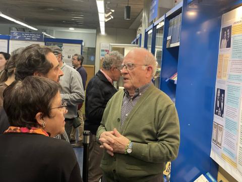 Inauguració de l'exposició Einstein a Barcelona, 1923