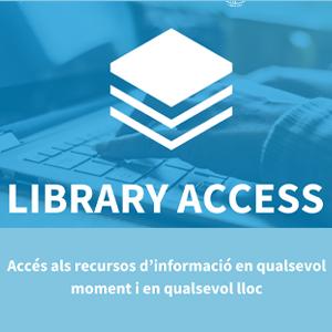 Library Access: accediu de forma fàcil als recursos subscrits per la UB