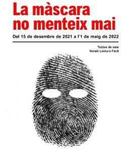 Exposició La màscara no menteix mai al CCCB amb participació del CRAI Biblioteca del Pavelló de la República