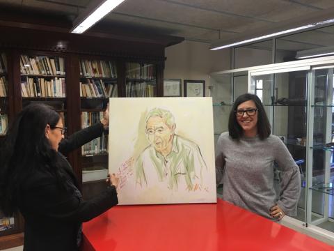 Homenatge a Jordi Sabater Pi en el 50è aniversari del bateig de Floquet de neu a National Geographic